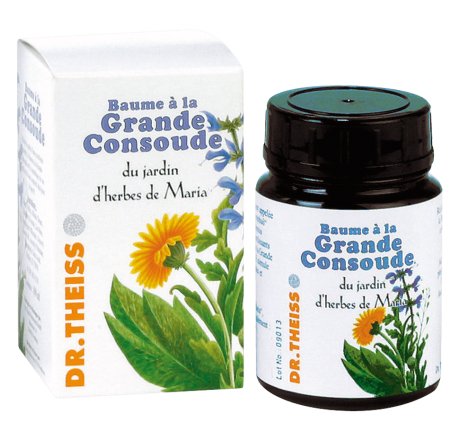 Un baume à la grande consoude de Dr Theiss en format 100 Ml
