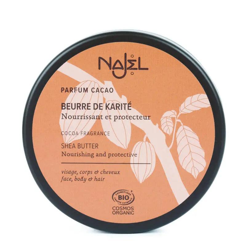 Un beurre de karité au parfum cacao de la marque najel