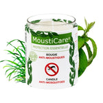 Une Bougie anti‑moustique naturelle de Mousticare de 160 g