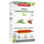 Une boite d'Harpagophytum Bio de 20 ampoules de 15 ml de la marque Superdiet