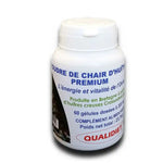 Compléments alimentaire de poudre de chair d'huitre 60 gélules vital osmose