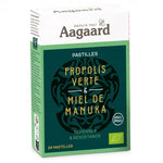 24 Pastilles Propolis Verte et Miel de Manuka Aagaard