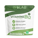 Sachet de 60 comprimés de B12Form Inolab : de la Vitamine B12 vegan issue du shiitake bio