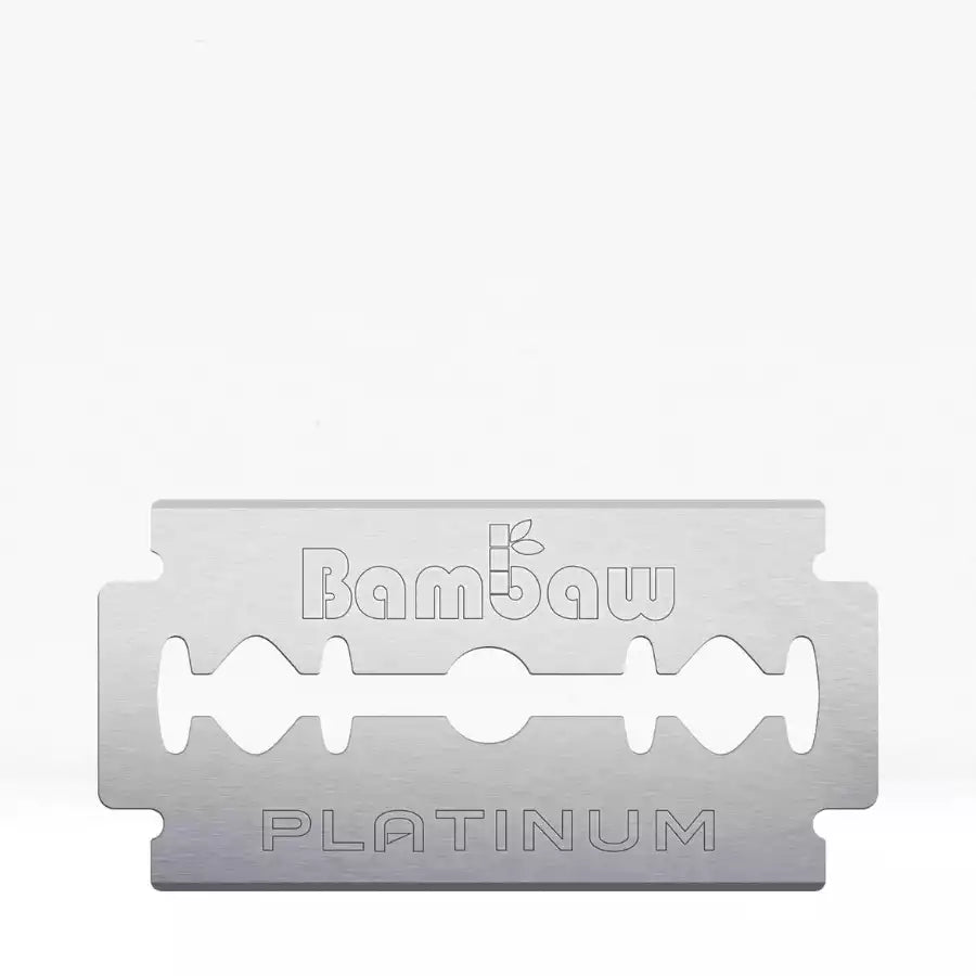 Une lame de rasoir de sûreté de la marque Bambaw