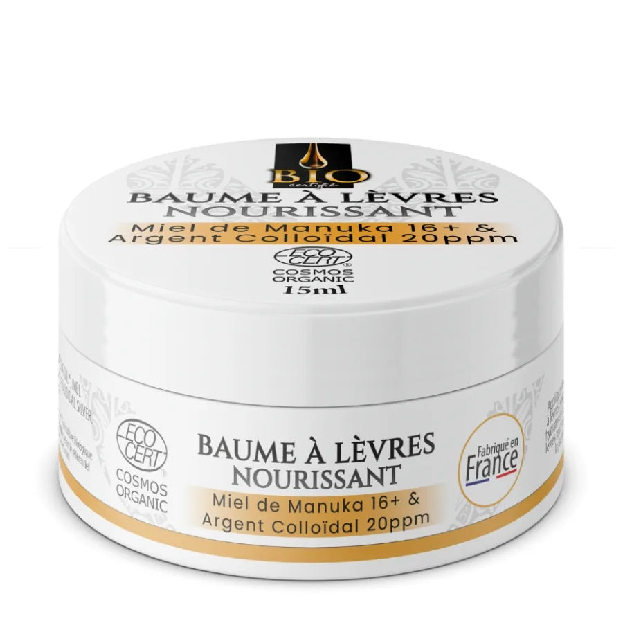 Un baume à lèvres nourrissant de 15 ml de la marque Dr Theiss