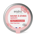 Un Baume à lèvres bio fruits rouges Endro