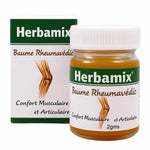 Un pot de 20g de baume rheumavedic de la marque Herbamix