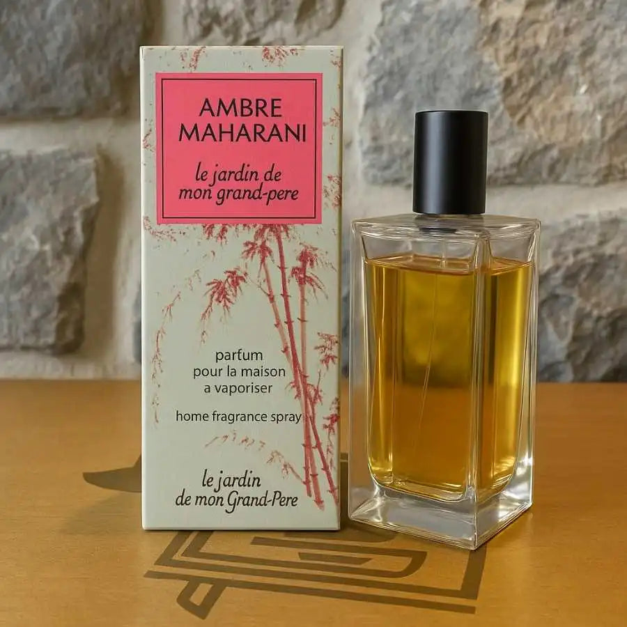 Un vaporisateur Parfum Ambre Maharani pour La Maison de 100 Ml de Jardin de mon Grand Père