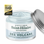 Un baume des volcans de la marque saint-hilaire avec le label "élu meilleur produit bio de l'année 2025"