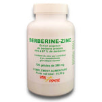 Une boîte de 120 gélules de berberine zinc qualidiet