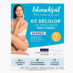 Un kit bondépil decolor express visage corps