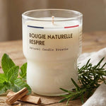Une bougie Naturelle Respire de 110g de la marque Jolis Baume