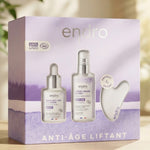 Coffret anti âge liftant collagène composé de trois produits.