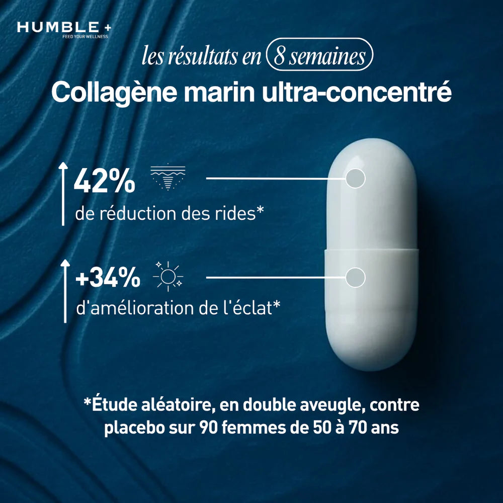 Collagène Marin - 150 gélules - Humble+