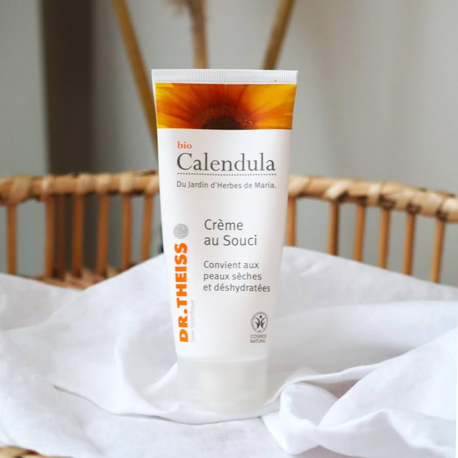 Photo d'un tube de Crème au Souci Bio Calendula Dr. Theiss
