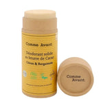 Un Déodorant Solide de 50g au beurre de cacao citron et bergamote de la marque Comme avant