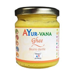 Pot de 150g de Ghee, beurre clarifié, de la marque Ayur Vana