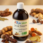 Jus de Tamarin Bio AyurVana 500ml avec fruits et ingrédients naturels
