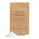 Un sachet de lessive en poudre au bicarbonate de 1 kg de la marque Comme Avant