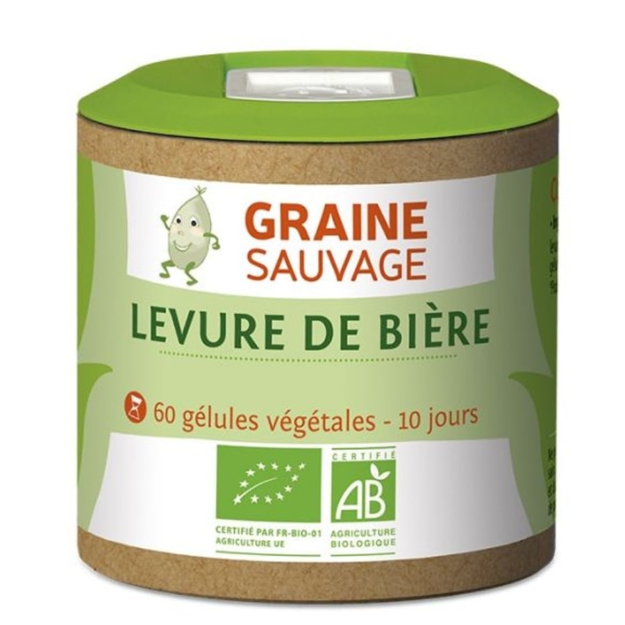 Levure de Bière Bio 60 gélules Graine sauvage — free download