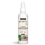 Un flacon spray de lotion destruct'urine pour chat et chaton de la marque Biovetol en 240 ml