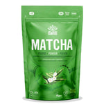 Le recto d'un sachet de Matcha en poudre bio 70 g Iswari
