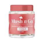 Boîte de 30 gélules d'énergie de la marque Mush n Go