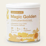 Une boîte de Magic Golden Latte de la marque nümorning en 125 g