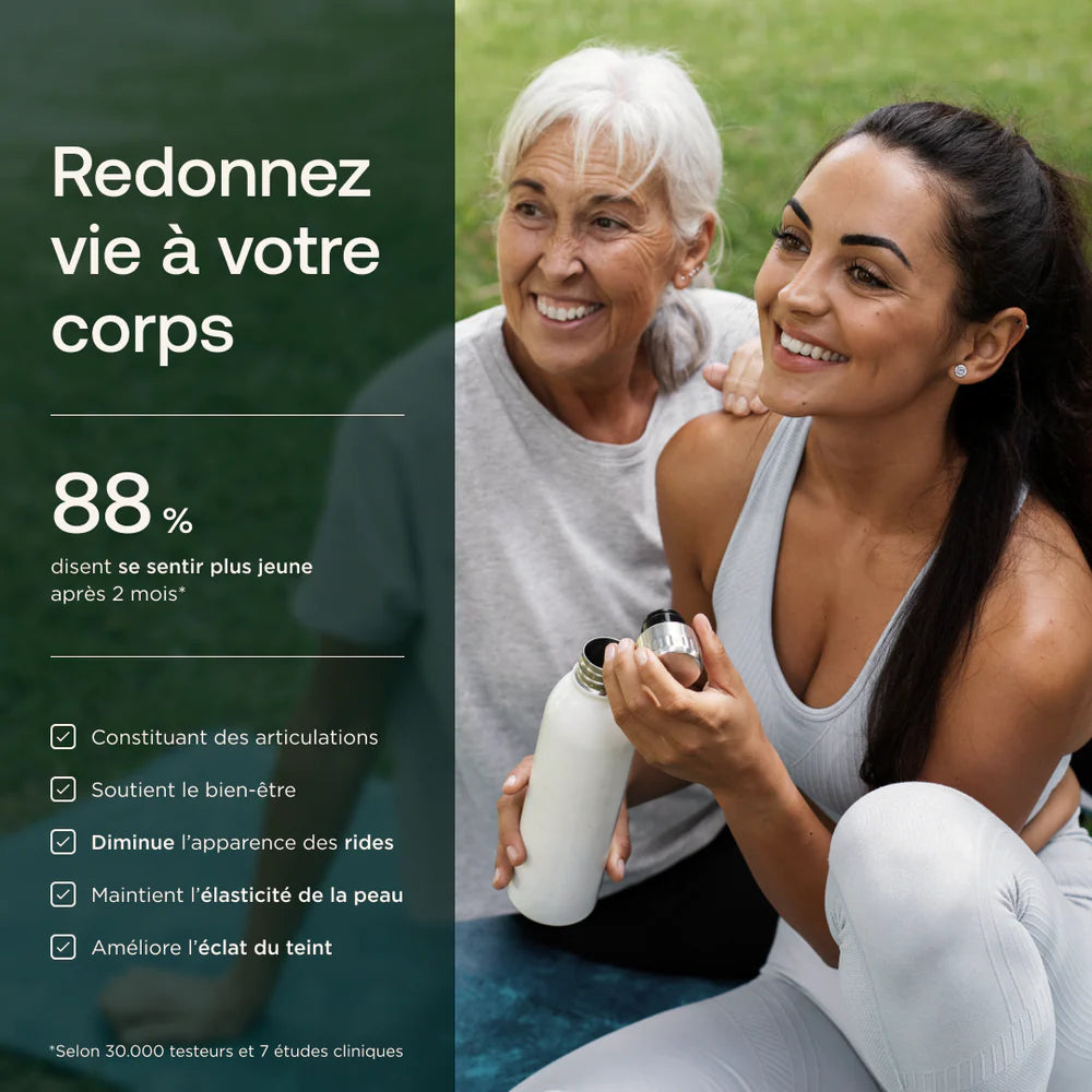 Résultats d'étude sur le collagène marin humble