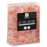 Un sachet de sel rose de l Himalaya de 500g de la marque Comptoirs et Compagnie