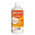Une bouteille de SILI'CUMA d'un litre de la marque Labo Santé Silice