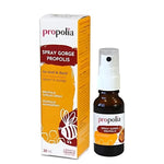 Spray pour la gorge goût propolis, miel et thym de la marque Propolia