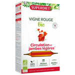 Un Coffret de 20 Ampoules De 15 Ml Vigne Rouge Bio Superdiet