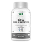 Zéro'gaz (Charbon + Huile essentielle de Menthe poivrée) - 30 gélules - SFB