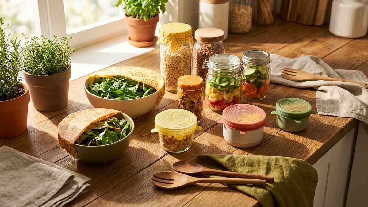 Alternatives au film plastique de cuisine : les 6 solutions les plus durables