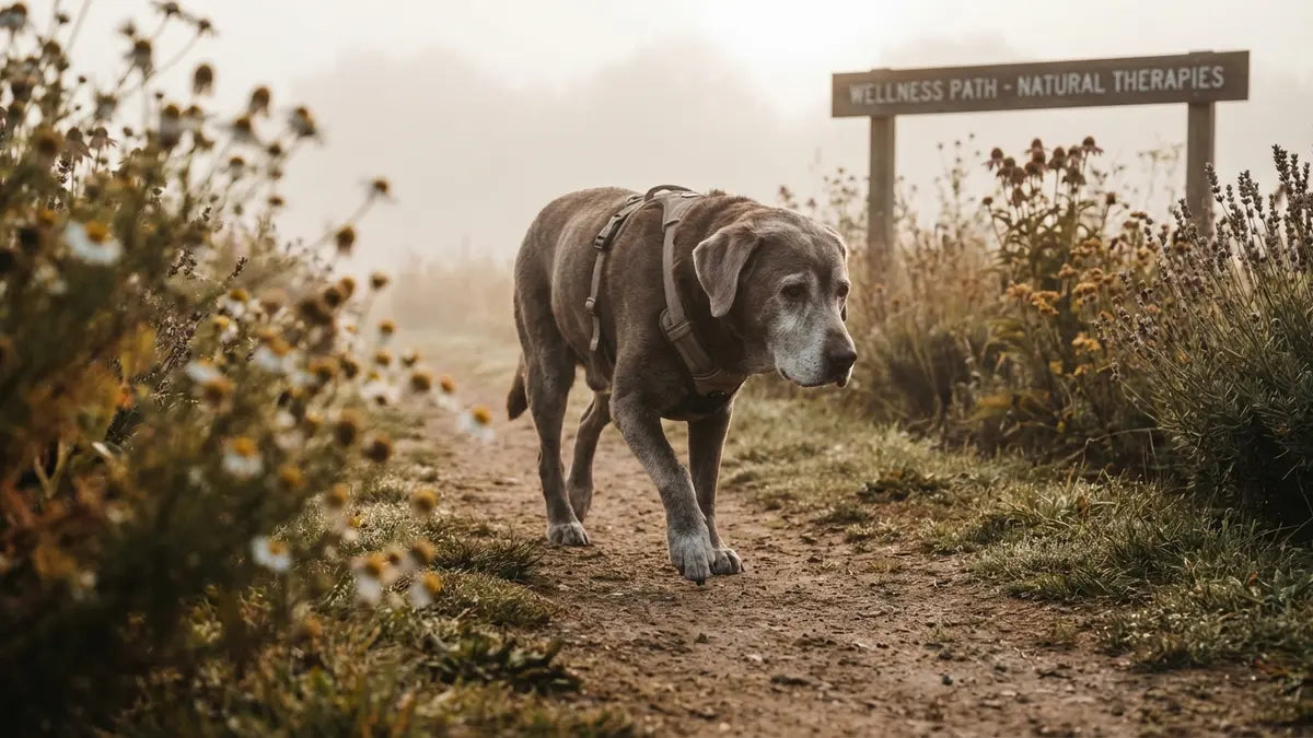 Arthrose du chien : 3 protocoles de phytothérapie testés selon le stade de la maladie