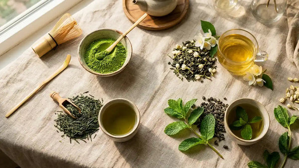 Matcha, sencha, menthe… Quel thé vert choisir en fonction de ses bienfaits ?