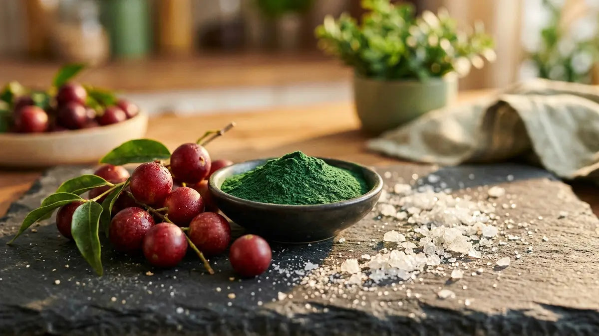 Camu camu et spiruline : comment bien associer les deux
