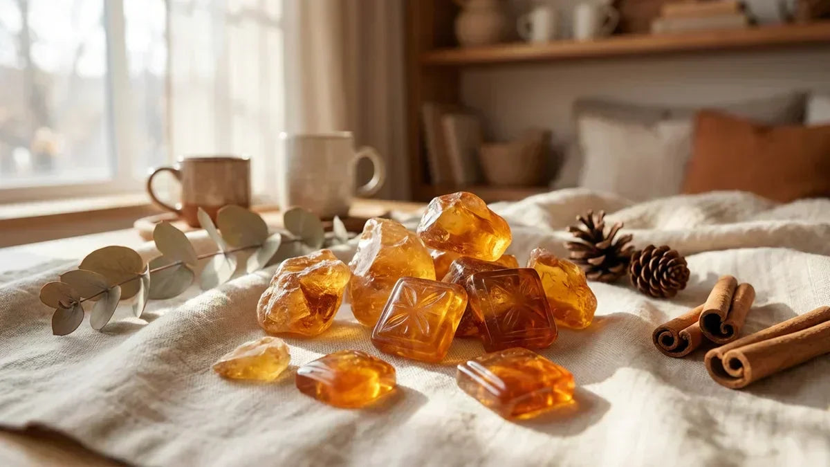 Propriétés de l'ambre : démêler le vrai du faux entre fossile et parfumé