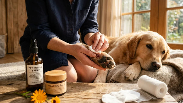 Comment faire cicatriser rapidement une plaie sur son chien : le protocole étape par étape