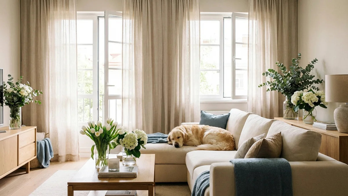 Maison qui sent les animaux : 7 astuces pour un intérieur toujours frais