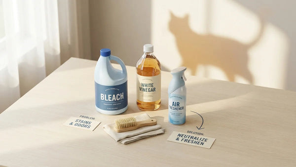 Odeur d'urine de chat : pourquoi vos méthodes de nettoyage aggravent le problème