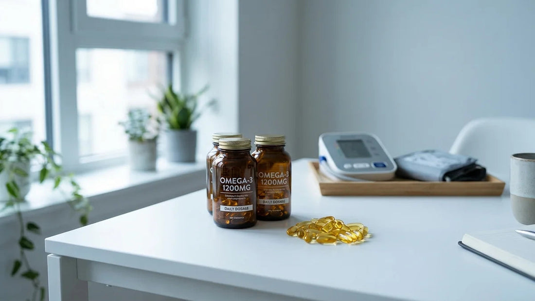 Capsules oméga-3 et tensiomètre : dosage et efficacité des compléments alimentaires