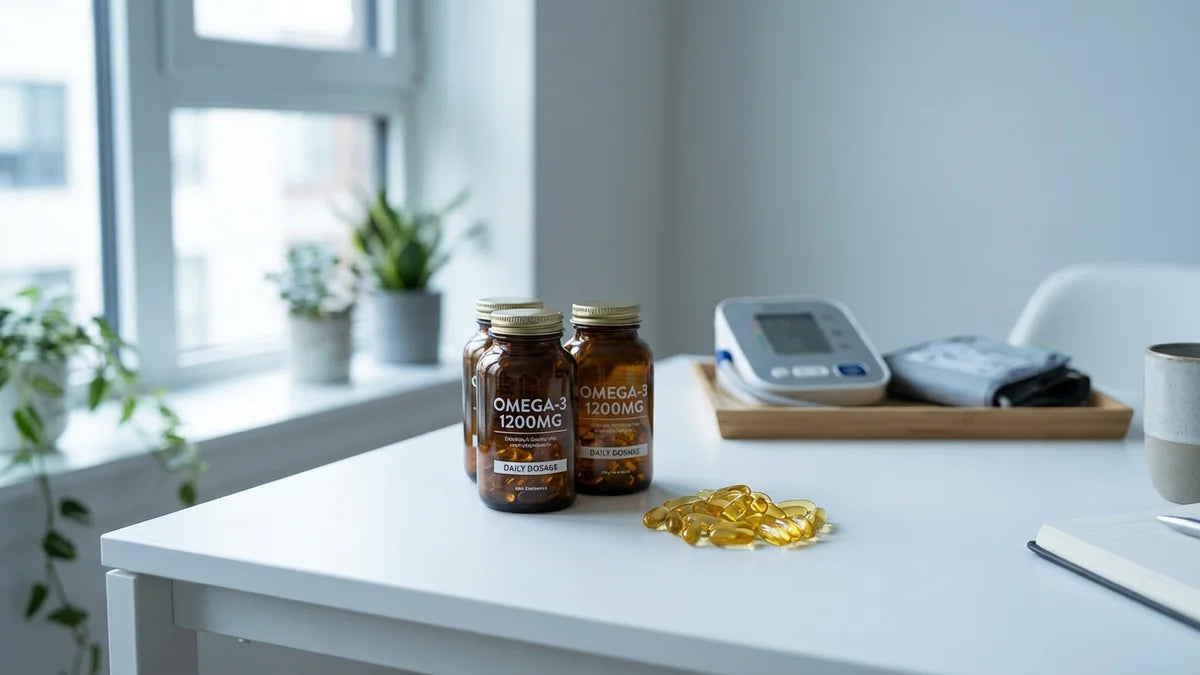 Capsules oméga-3 et tensiomètre : dosage et efficacité des compléments alimentaires