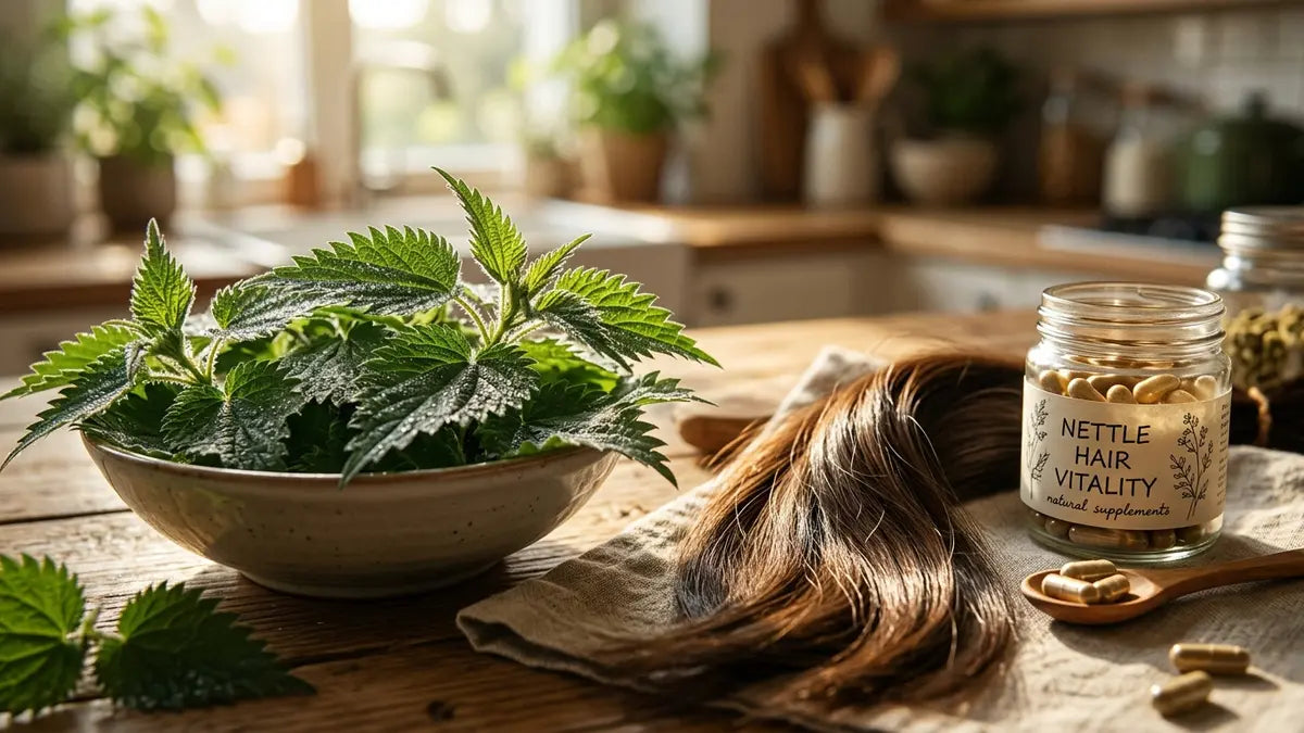 Bienfaits de l'ortie piquante pour les cheveux : dosage et durée de cure