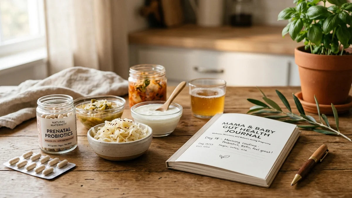 Probiotiques et aliments fermentés pour la grossesse, sécurité et bien-être pendant la maternité