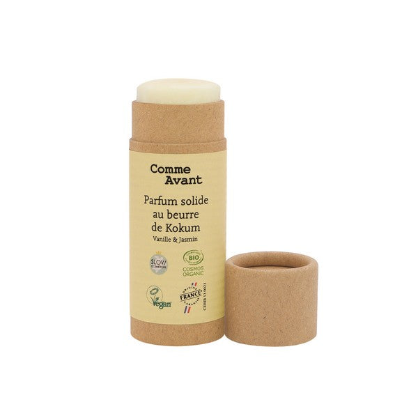 Parfum solide au beurre de kokum vanille jasmin