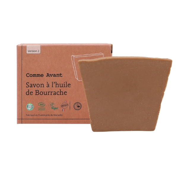 Savon bio à l'huile de bourrache - Comme Avant