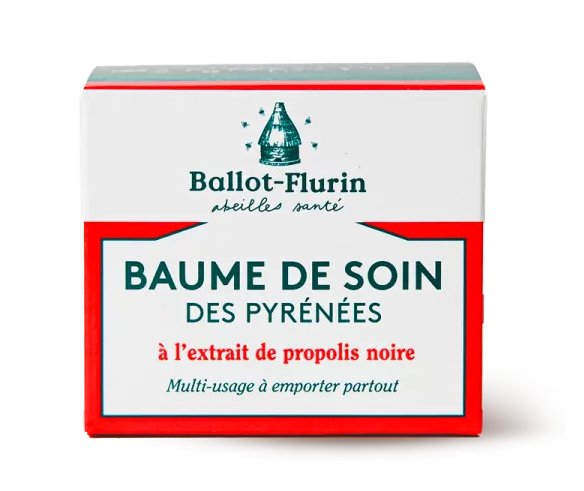 Un baume de soin des pyrénées de la marque ballot flurin