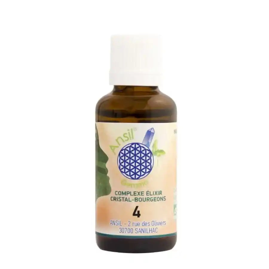 complexe bio d'hemimorphite d'églantier de cassis et de sequoia 30 ml ansil